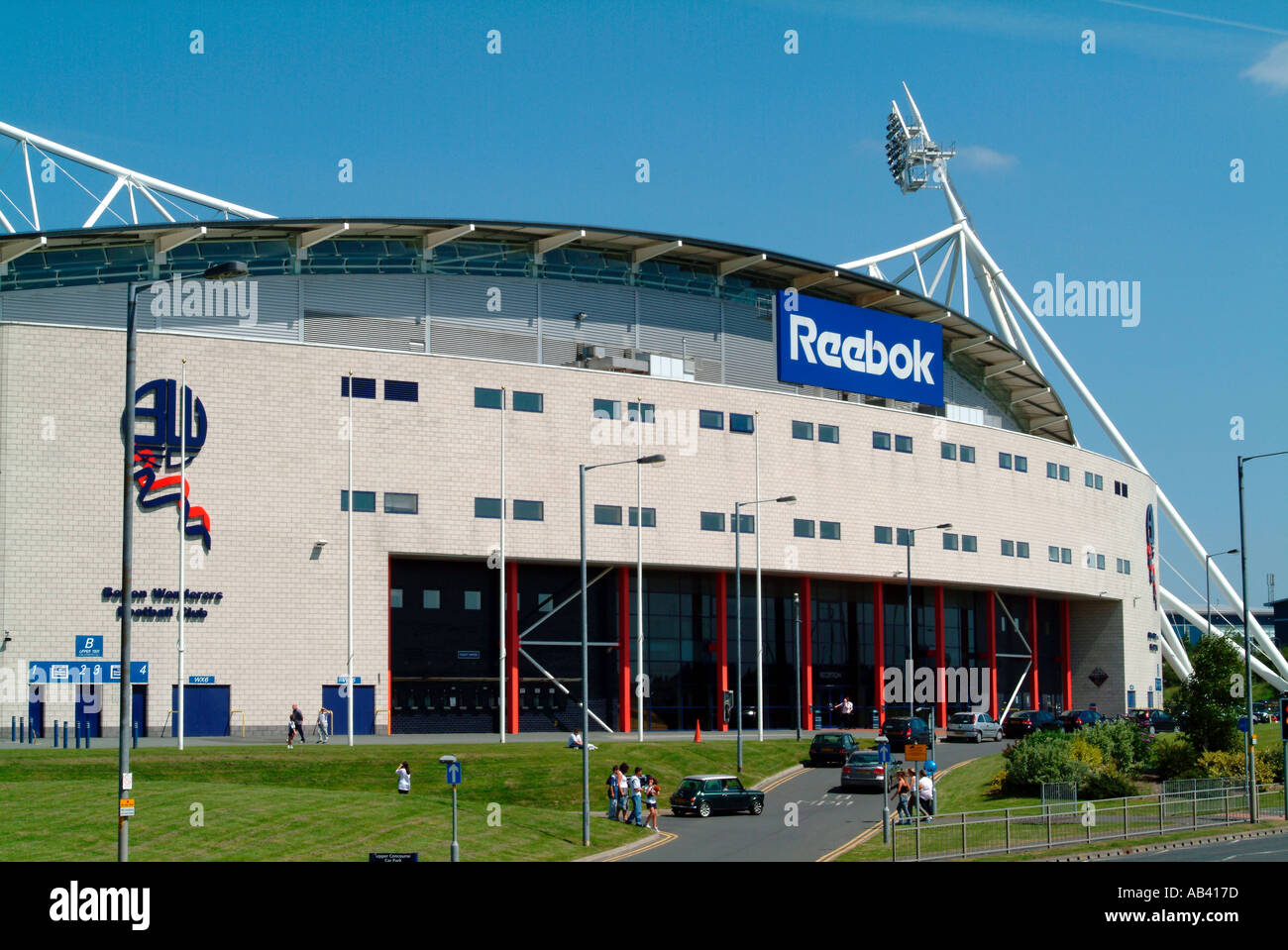 Bolton Wanderers football Reebok stadium Bolton England UK Banque D'Images