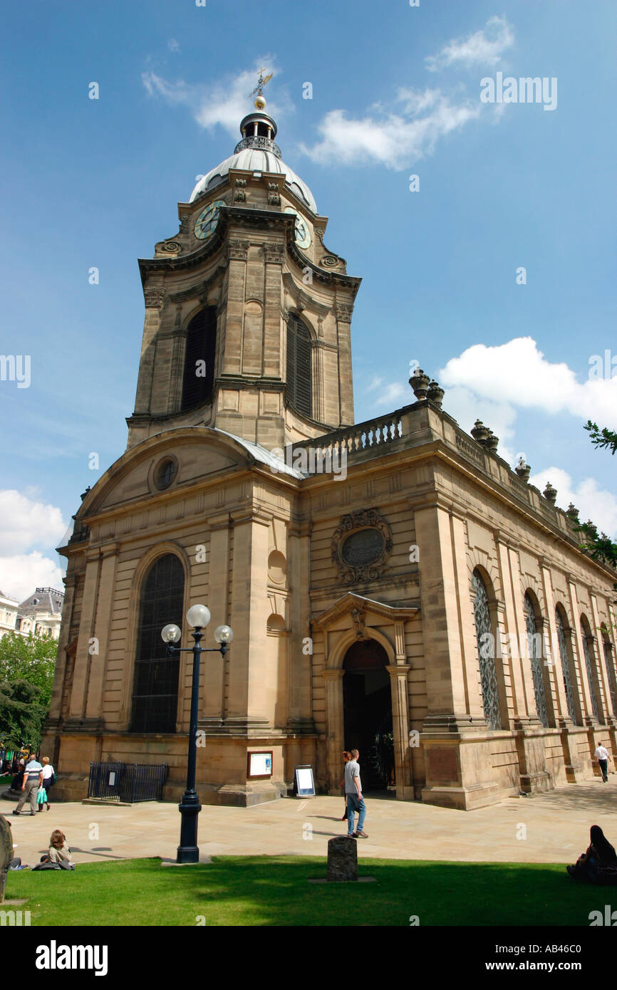Cathédrale St Philips Birmingham UK Banque D'Images