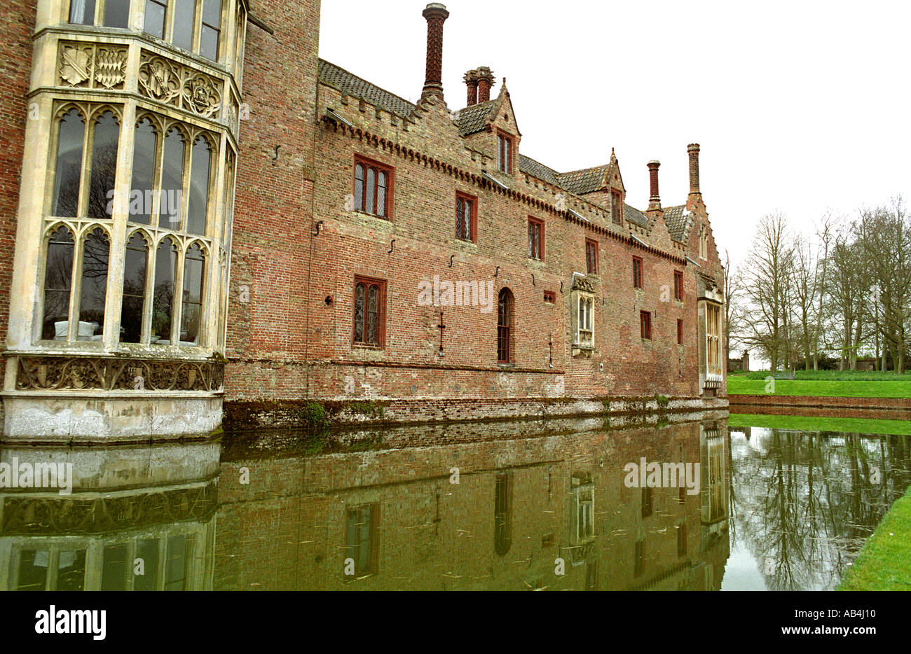 Salle Tudor oxborough mansion Banque D'Images