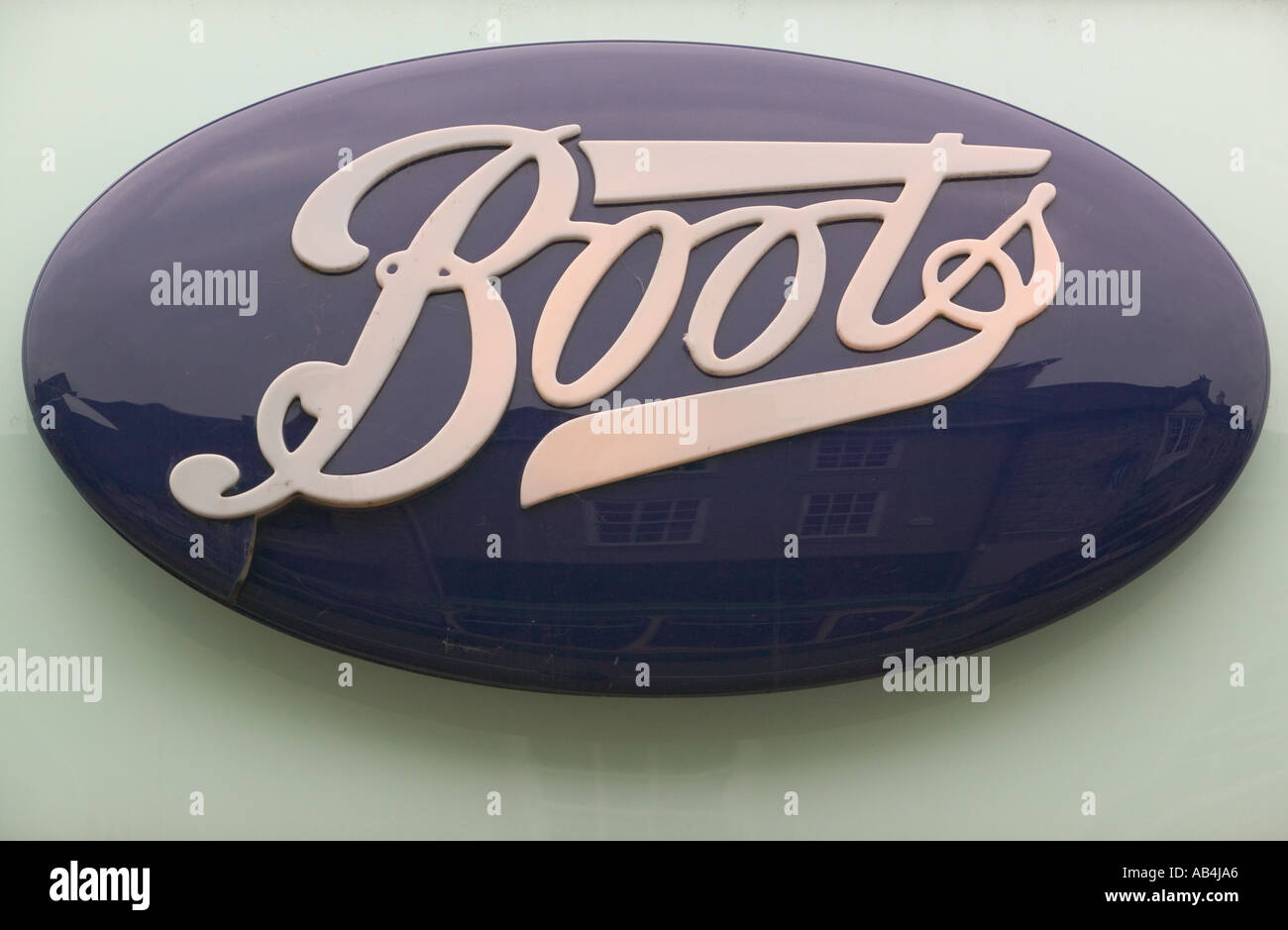 Inscrivez-Boots the Chemist Banque D'Images