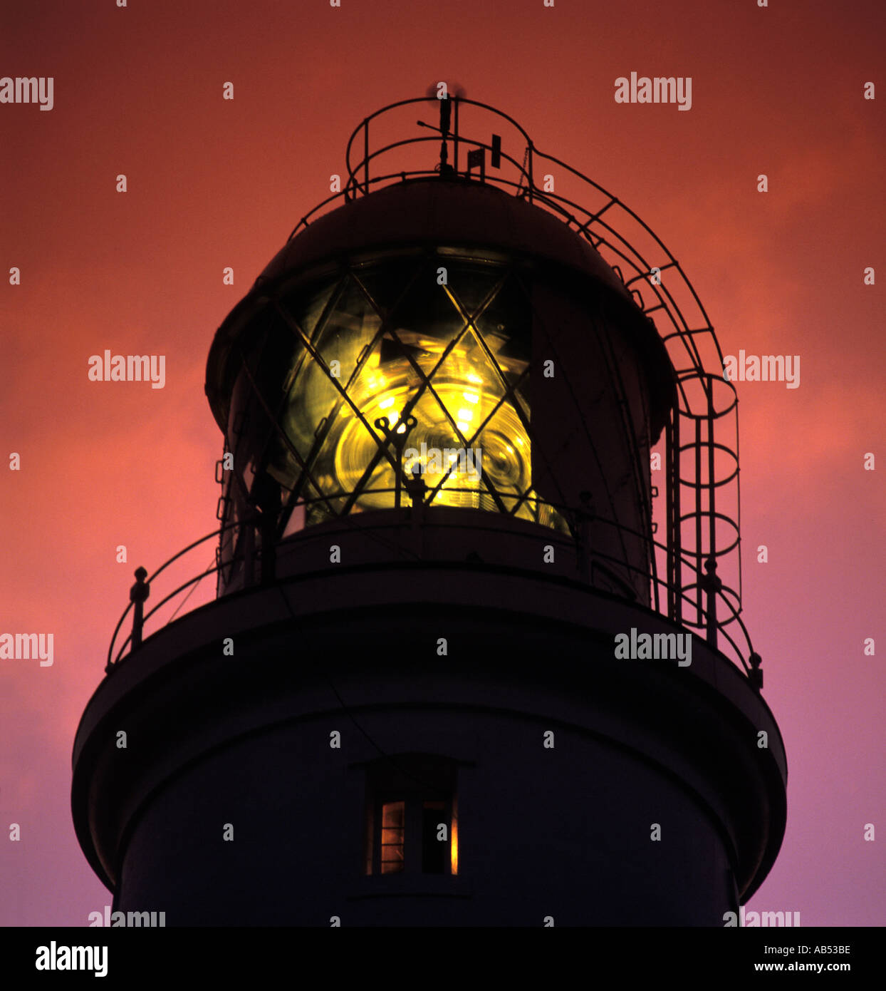 Portland Bill lighthouse dans le Dorset Banque D'Images