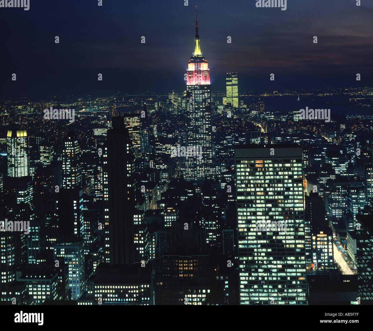 New York City skyline Banque D'Images