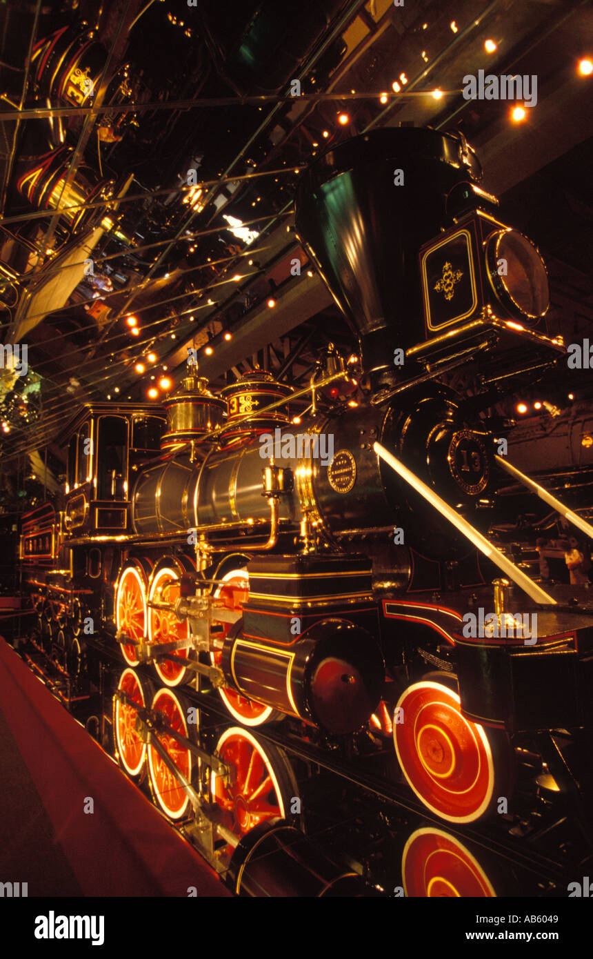 Sacramento Californie California State Railroad Museum de Old Sacramento Banque D'Images