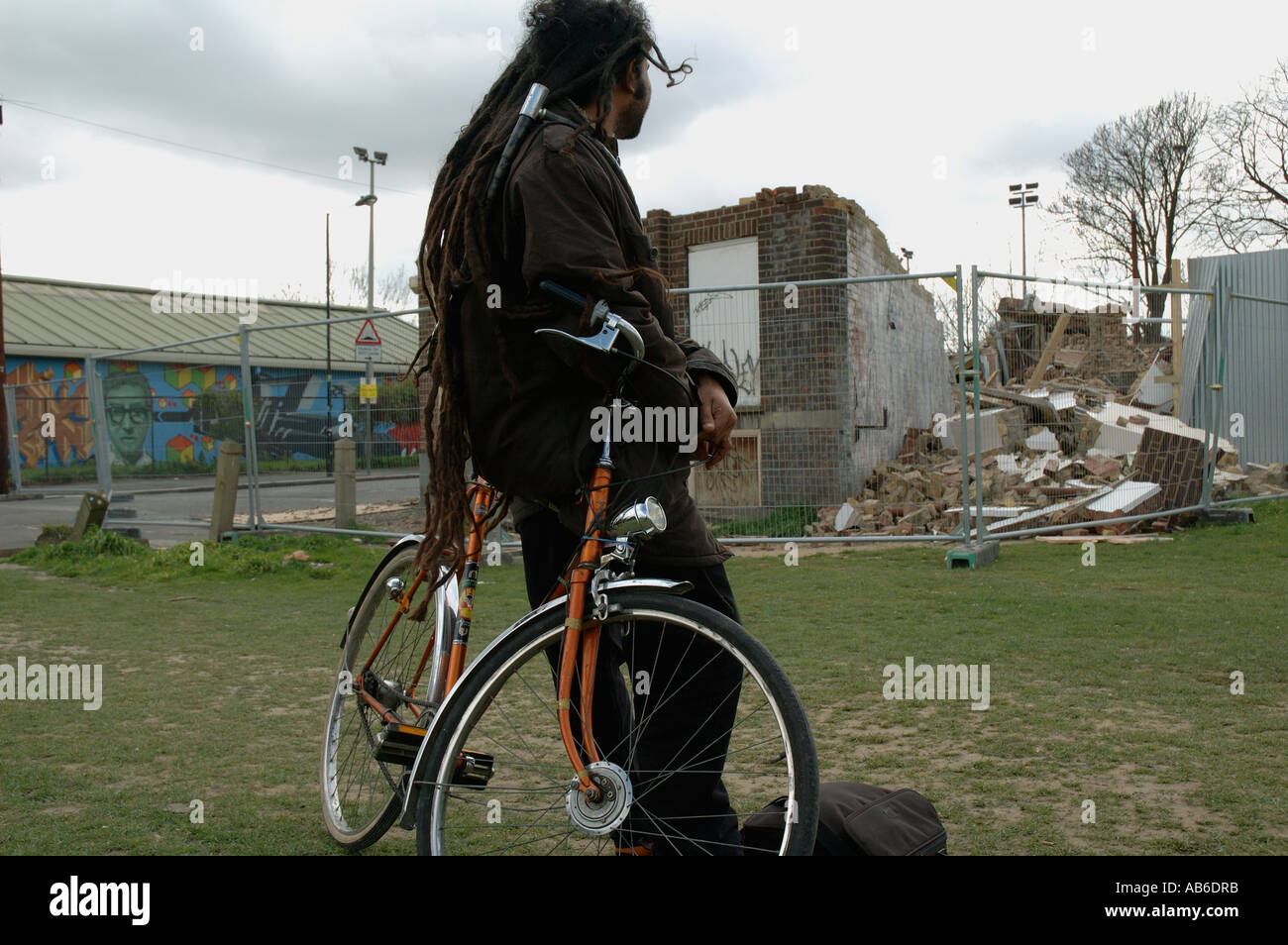 Rastafarian dreadlocks hair Banque de photographies et d’images à haute ...