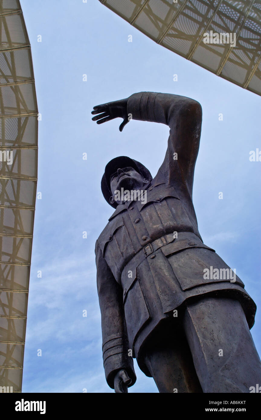 Sir Frank Whittle, statue en bronze Banque D'Images