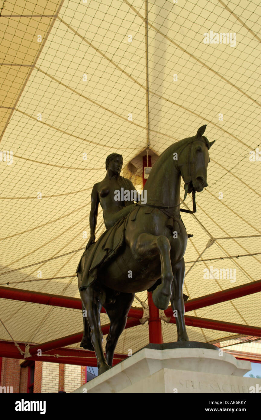 Statue de Lady Godiva Coventry Banque D'Images