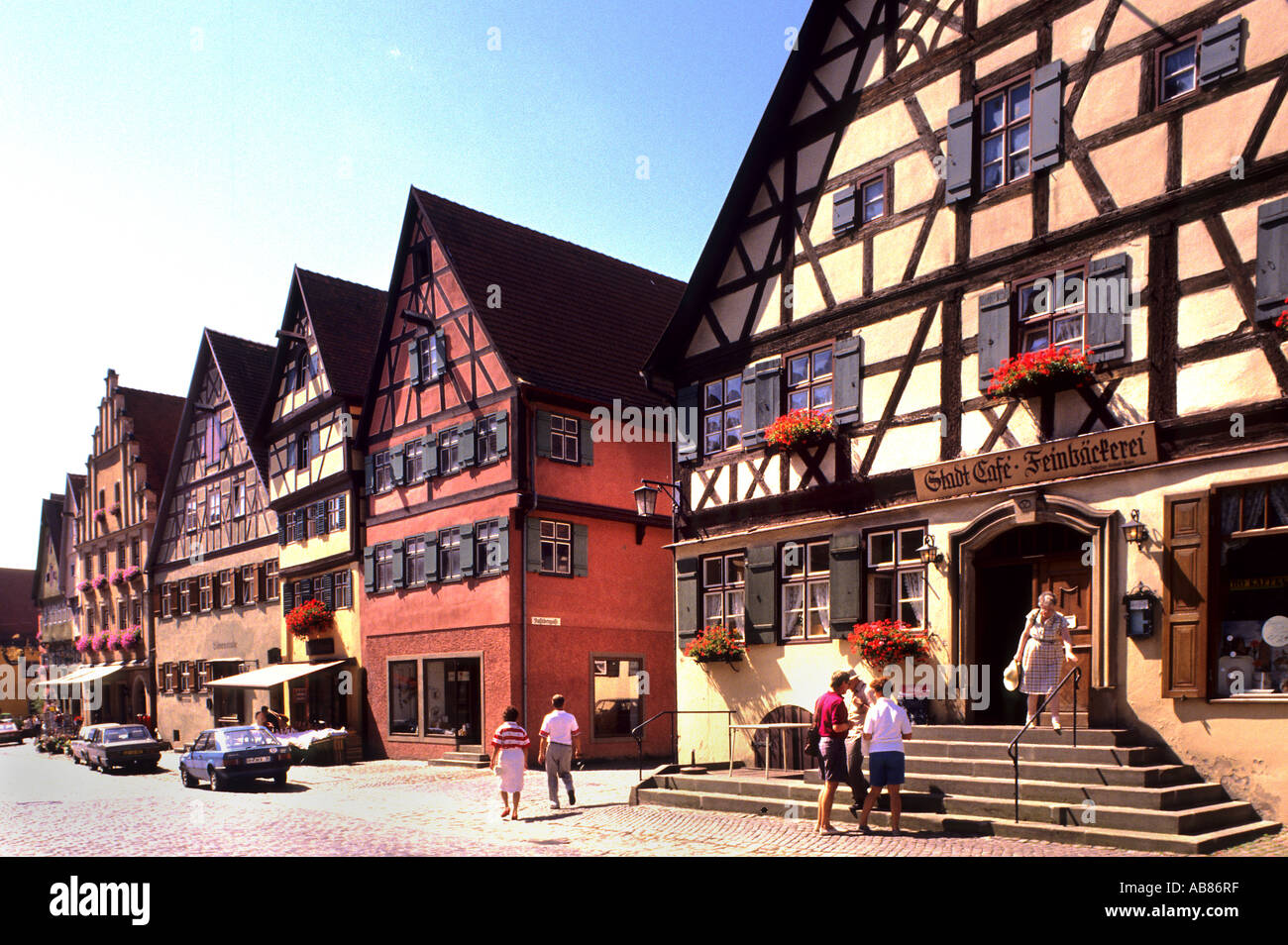 Crailsheim Allemagne Bavière Allemand Moyen-Âge Banque D'Images