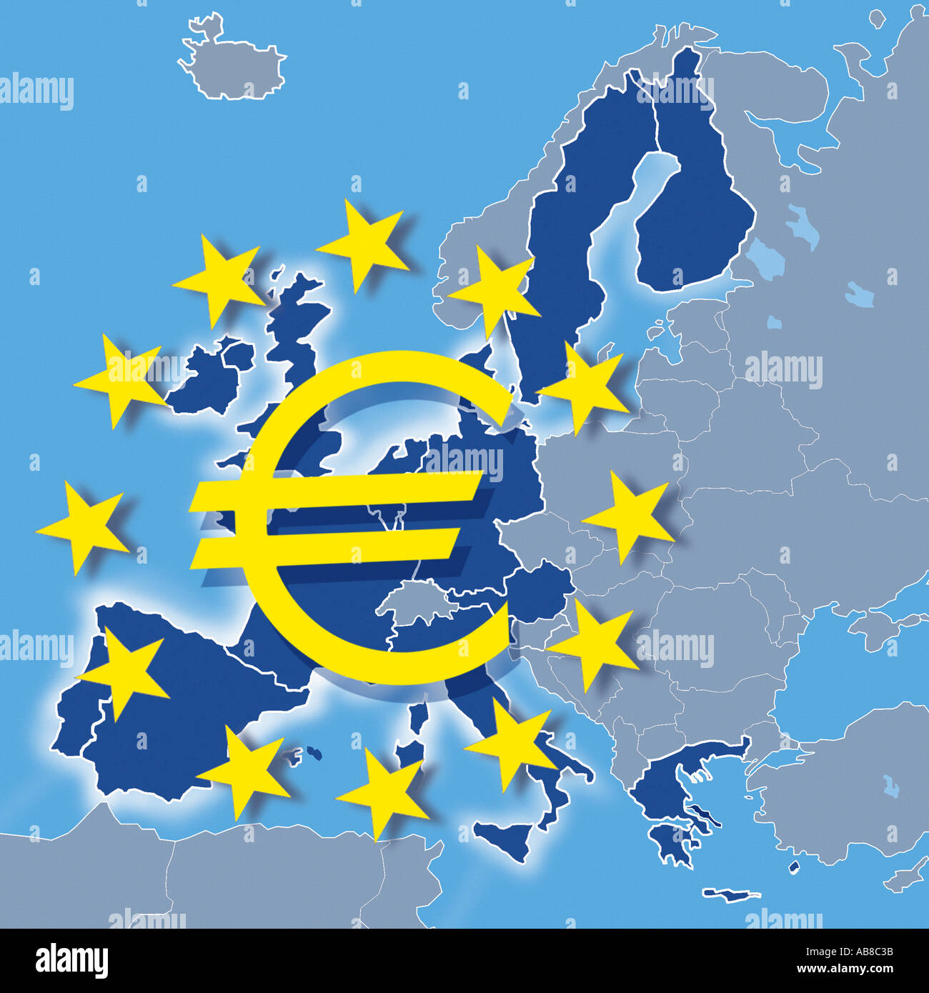Site de la Communauté européenne Banque D'Images