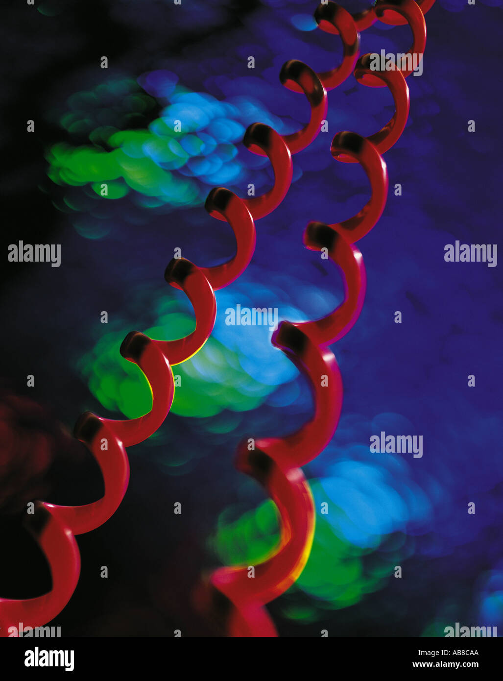 Les câbles téléphoniques Banque D'Images