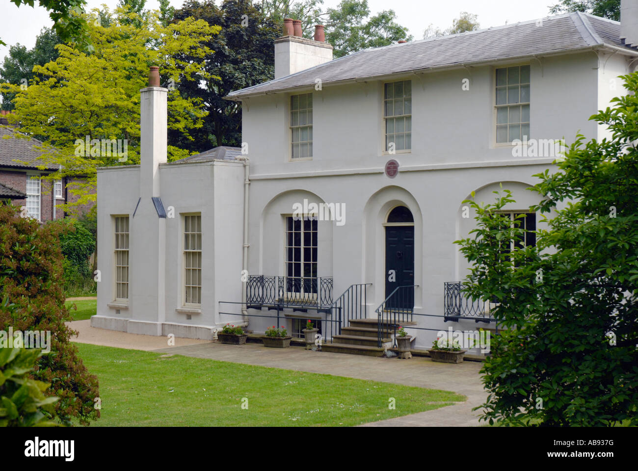 Keats House à Hampstead Londres Angleterre Banque D'Images