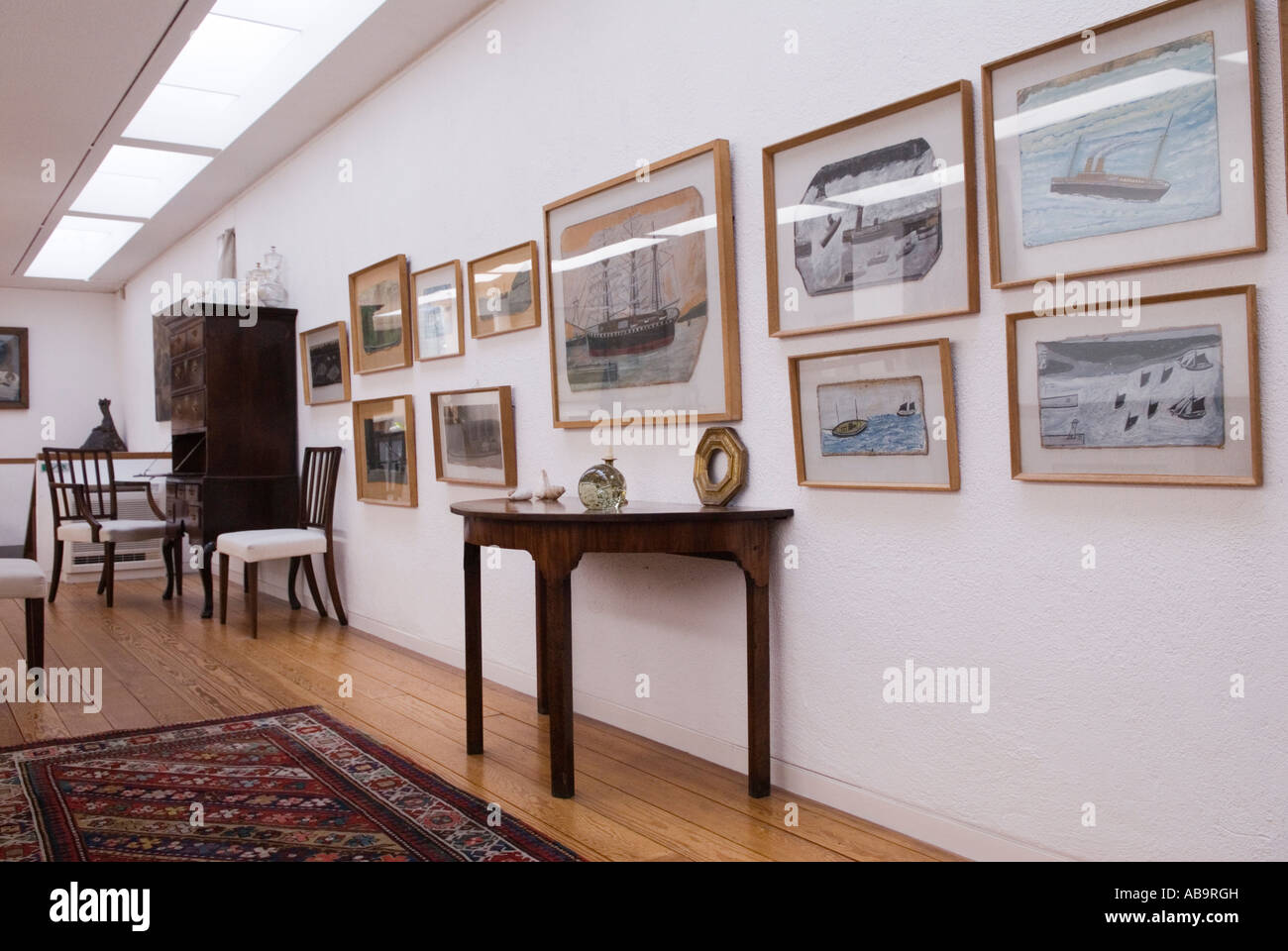 Alfred Wallace Kettles Yard Cambridge Cambridgeshire Angleterre Royaume-Uni 2007 2000s HOMER SYKES Banque D'Images