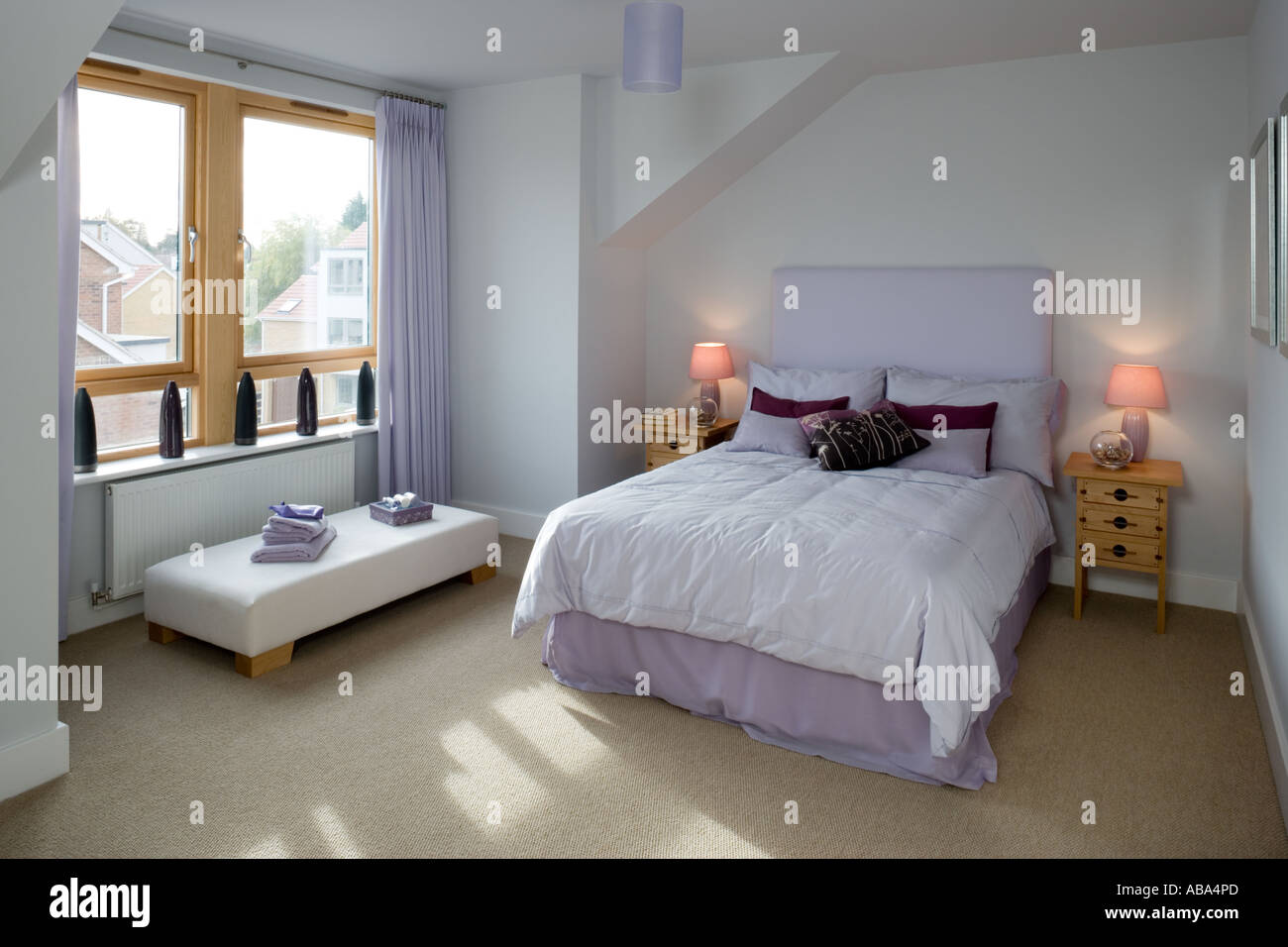 Southside, Radcliffe-on-Trent, Nottingham, 2005. chambre Architecte : Rayner Davies Banque D'Images