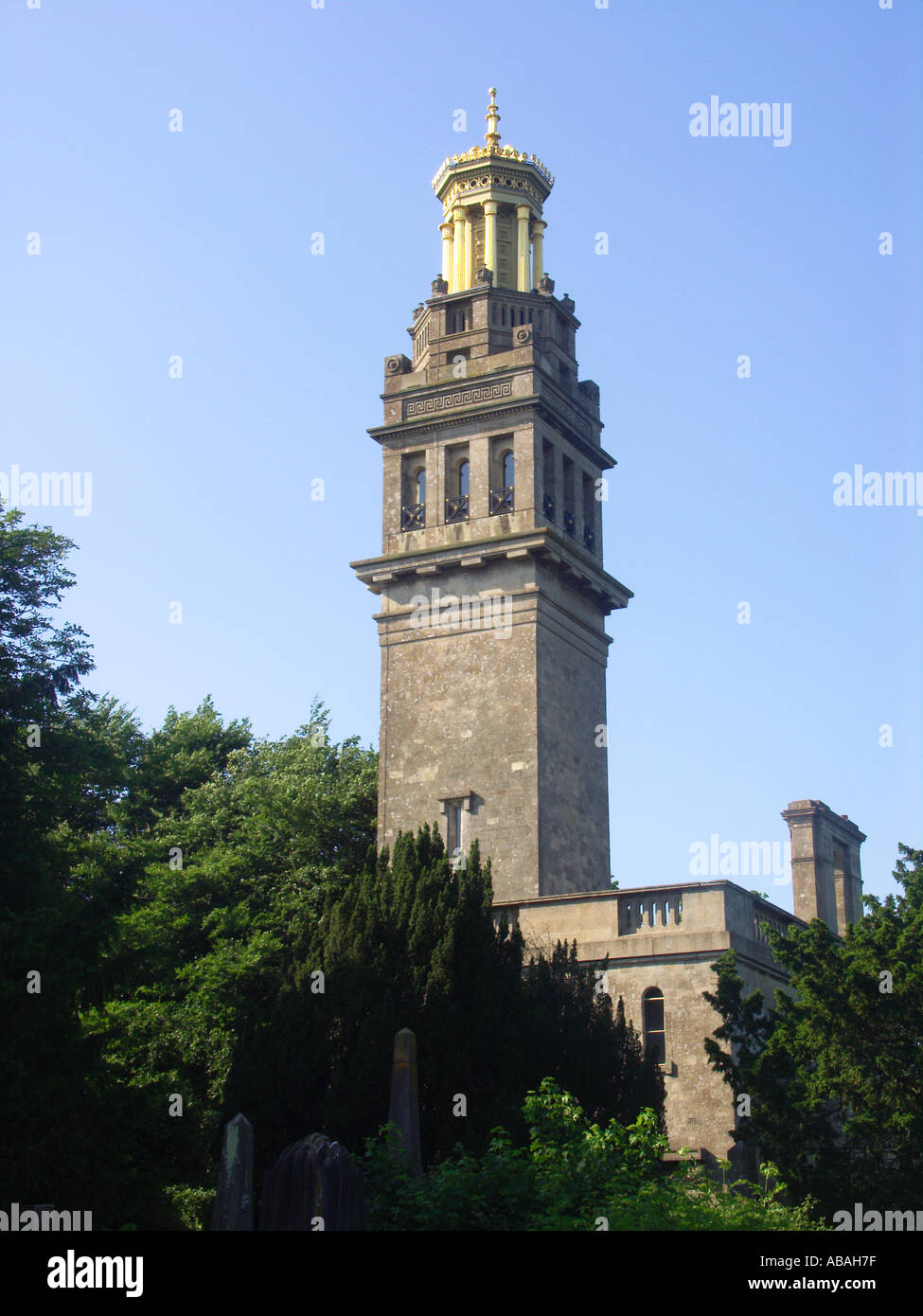 Beckford s tower Lansdown Somerset Bath Angleterre Banque D'Images