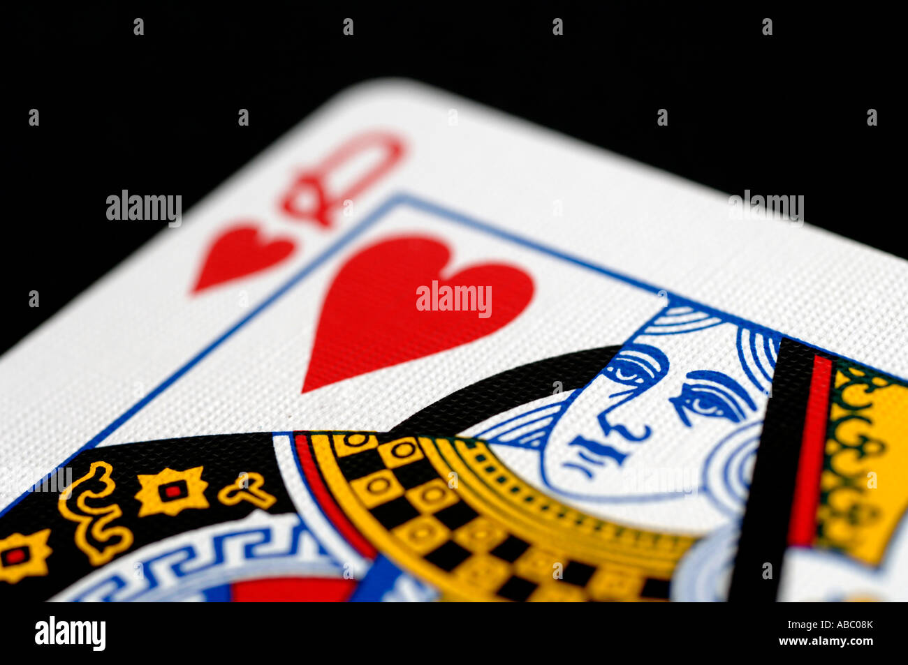 Portrait de la Reine de Cœur Banque D'Images