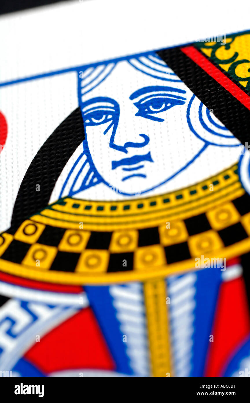 Portrait de la Reine de Cœur Banque D'Images