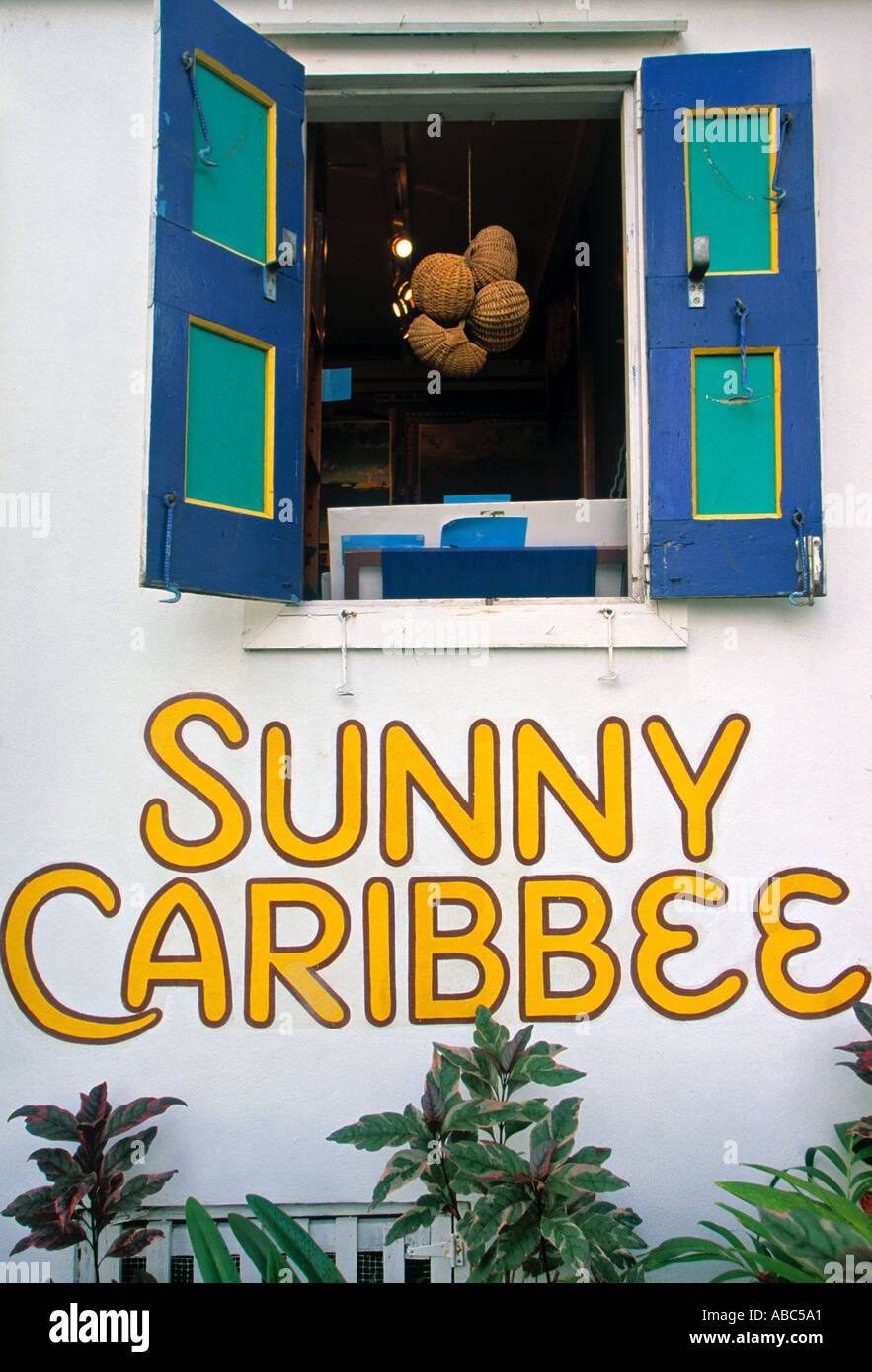 Road Town, Tortola, British Virgin Islands, Caribbean Banque D'Images