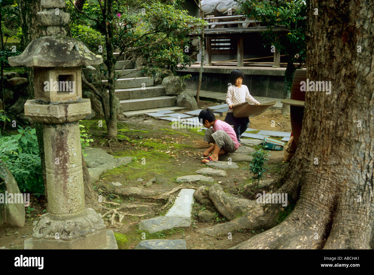 Le Japon Uwajima Taga jinja Banque D'Images