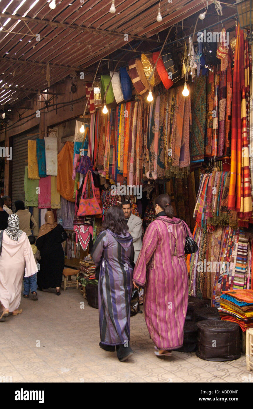 Souk de Marrakech Banque D'Images