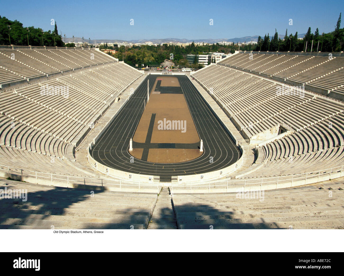 Ancien Stade Olympique, Athènes, Grèce Banque D'Images Ancien Stade Olympique, Athènes, Grèce Banque D'Images