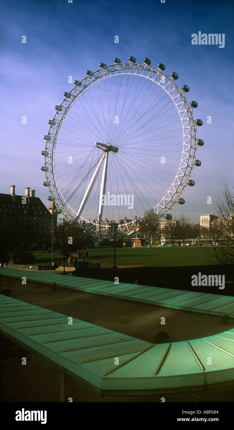 London Eye South Bank London SE1 Banque D'Images