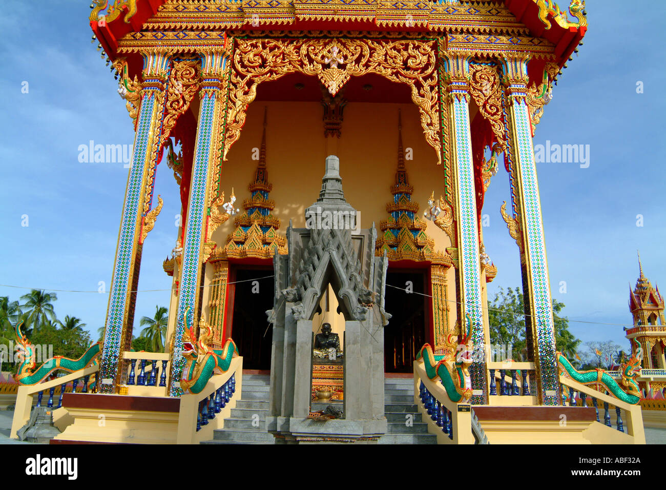 Temple wat laem suwannaram Banque D'Images