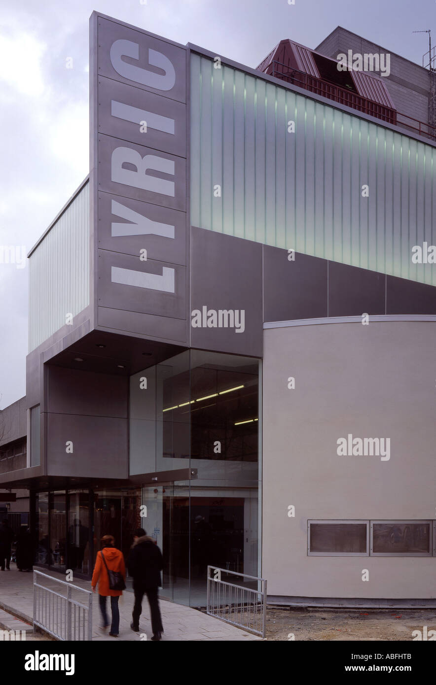 Lyric Theatre, Hammersmith, Londres, 2004 Architecte : Rick Mather Banque D'Images