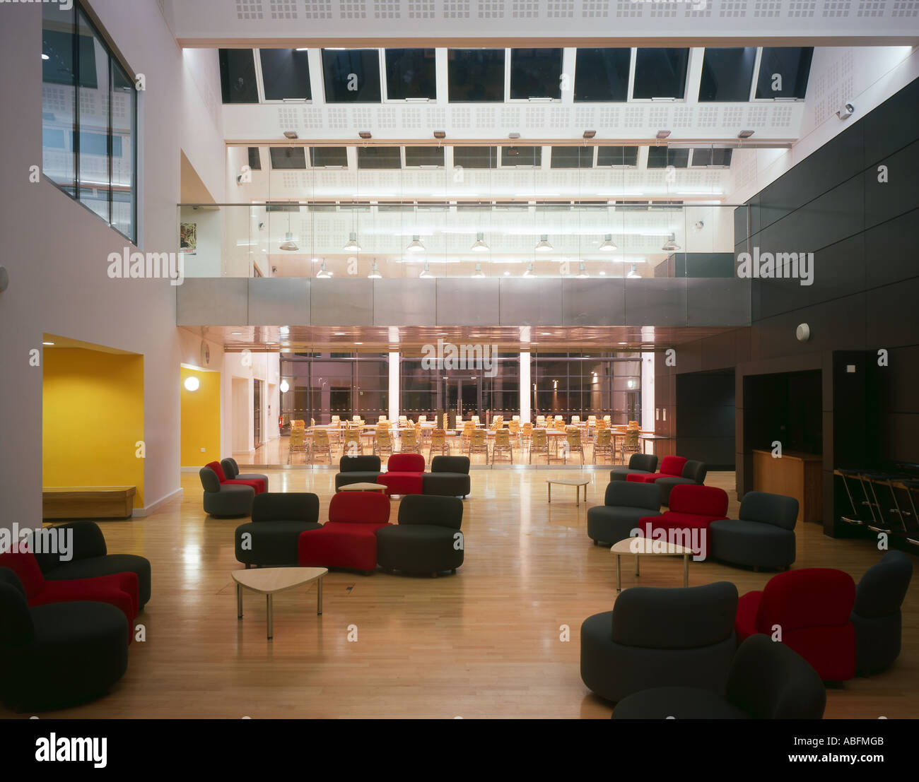 Stockley Park Academy, Hillingdon, London Architecte : Aedas Banque D'Images