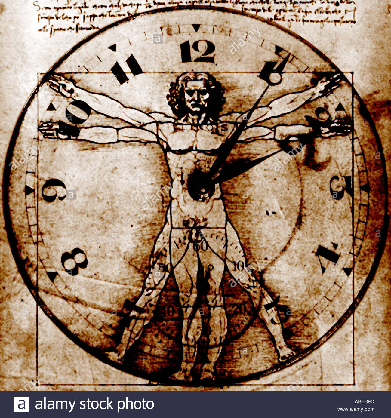 Notion de temps Banque D'Images