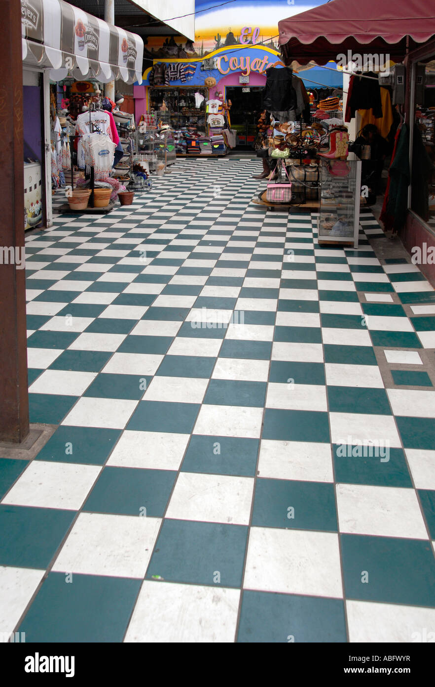 Ensenada shopping mall. Baja Mexique Banque D'Images