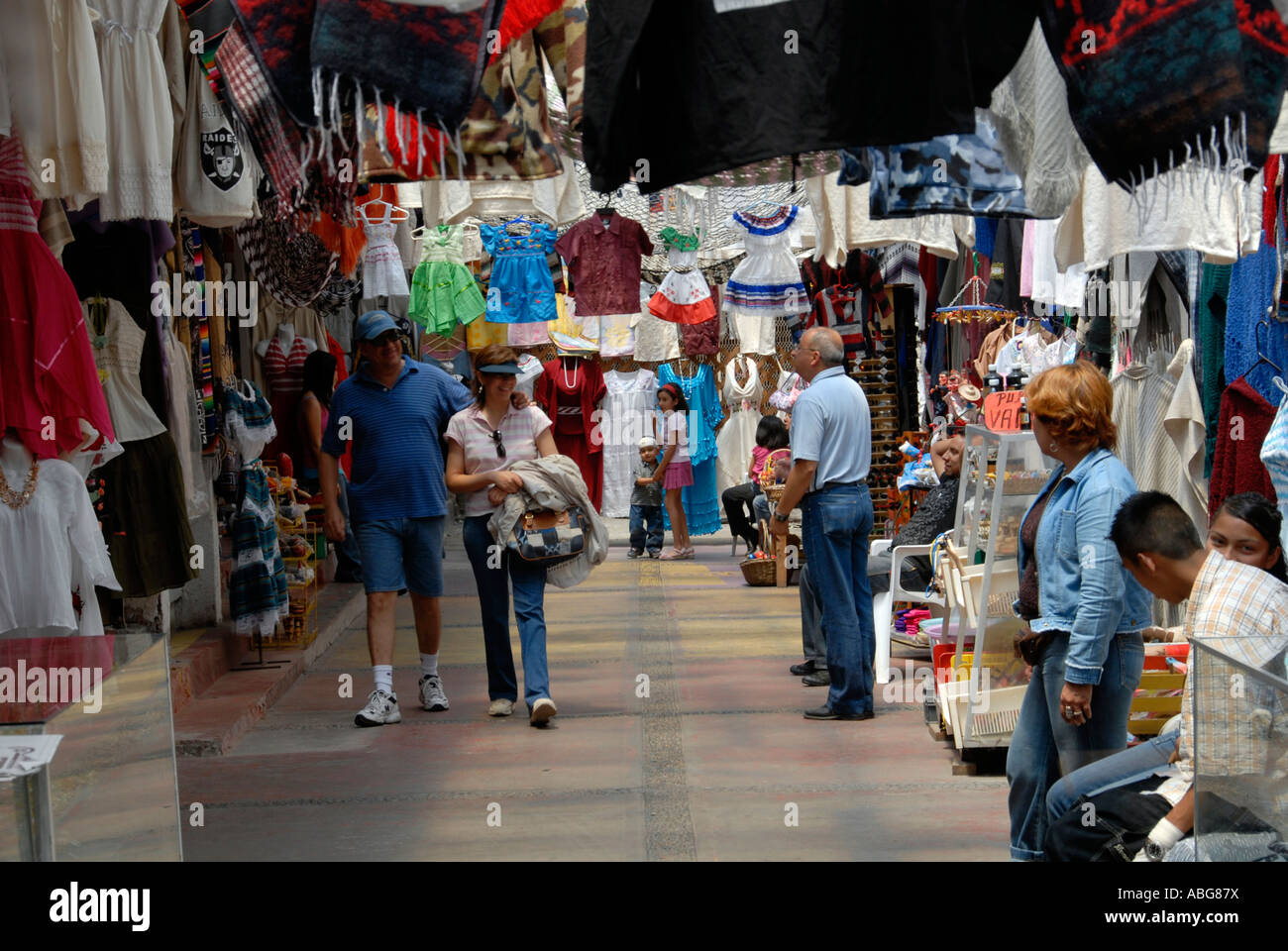 Ensenada shopping mall. Baja Mexique Banque D'Images