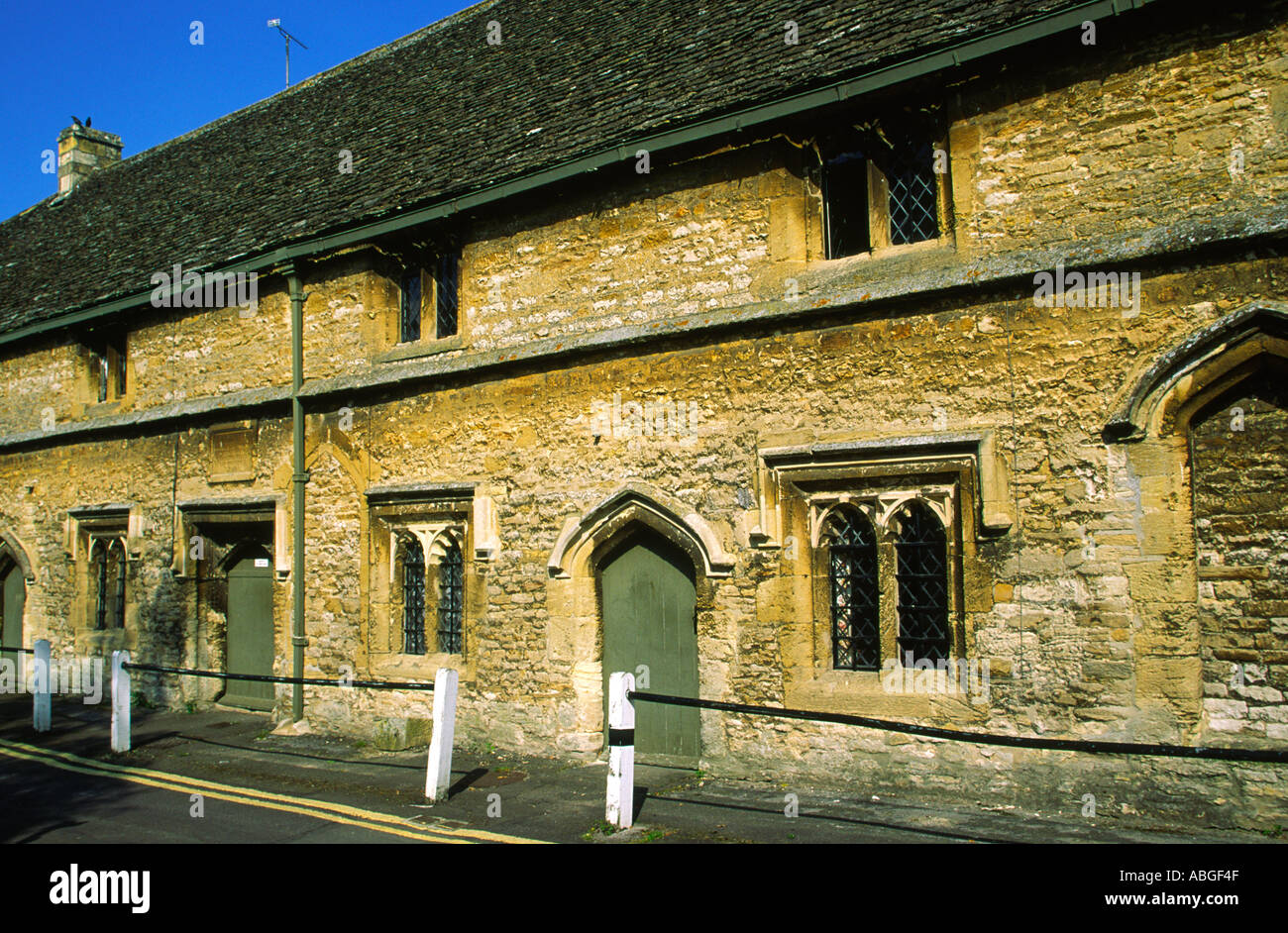 Burford Cotswolds Angleterre Oxfordshire hospices Banque D'Images