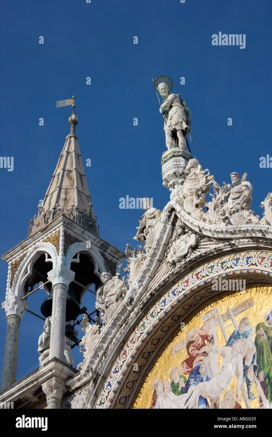 Basilique San Marco Venise Italie Banque D'Images