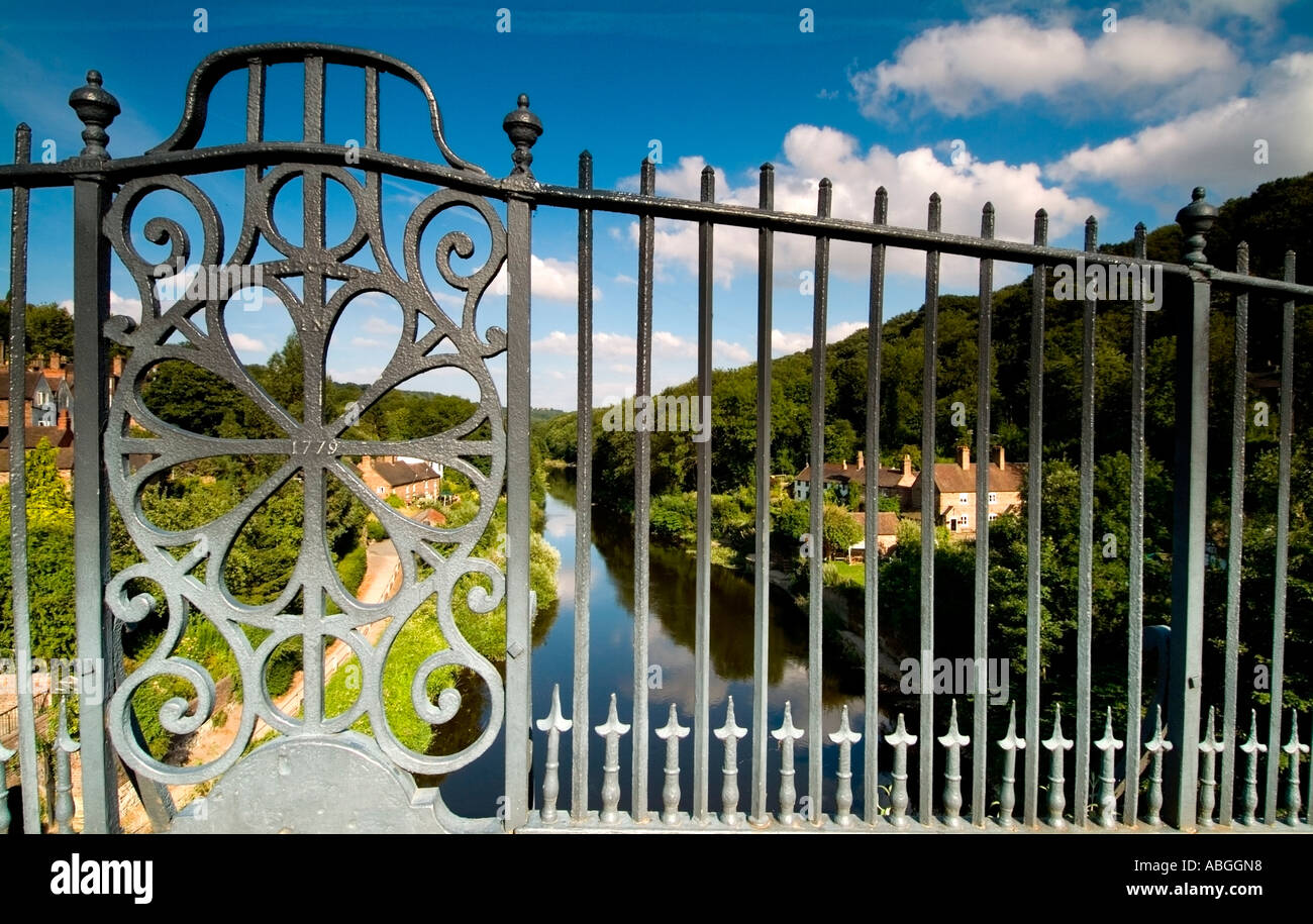 Combler l'Ironbridge Gorge à Banque D'Images
