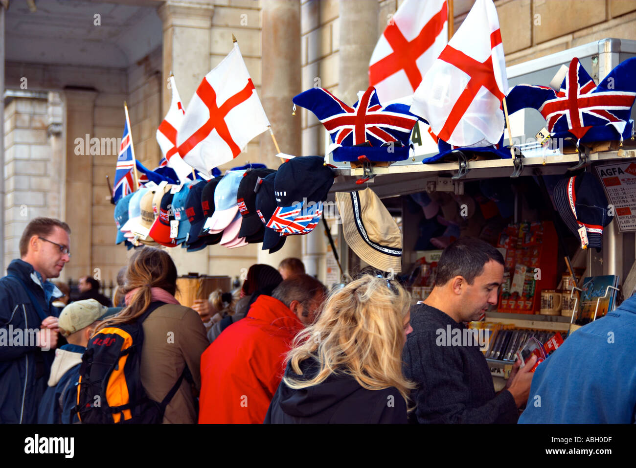 Souvenirs de Londres tourisme visite touristique de décrochage england uk Royaume-Uni Grande-Bretagne acheter le consumérisme Banque D'Images