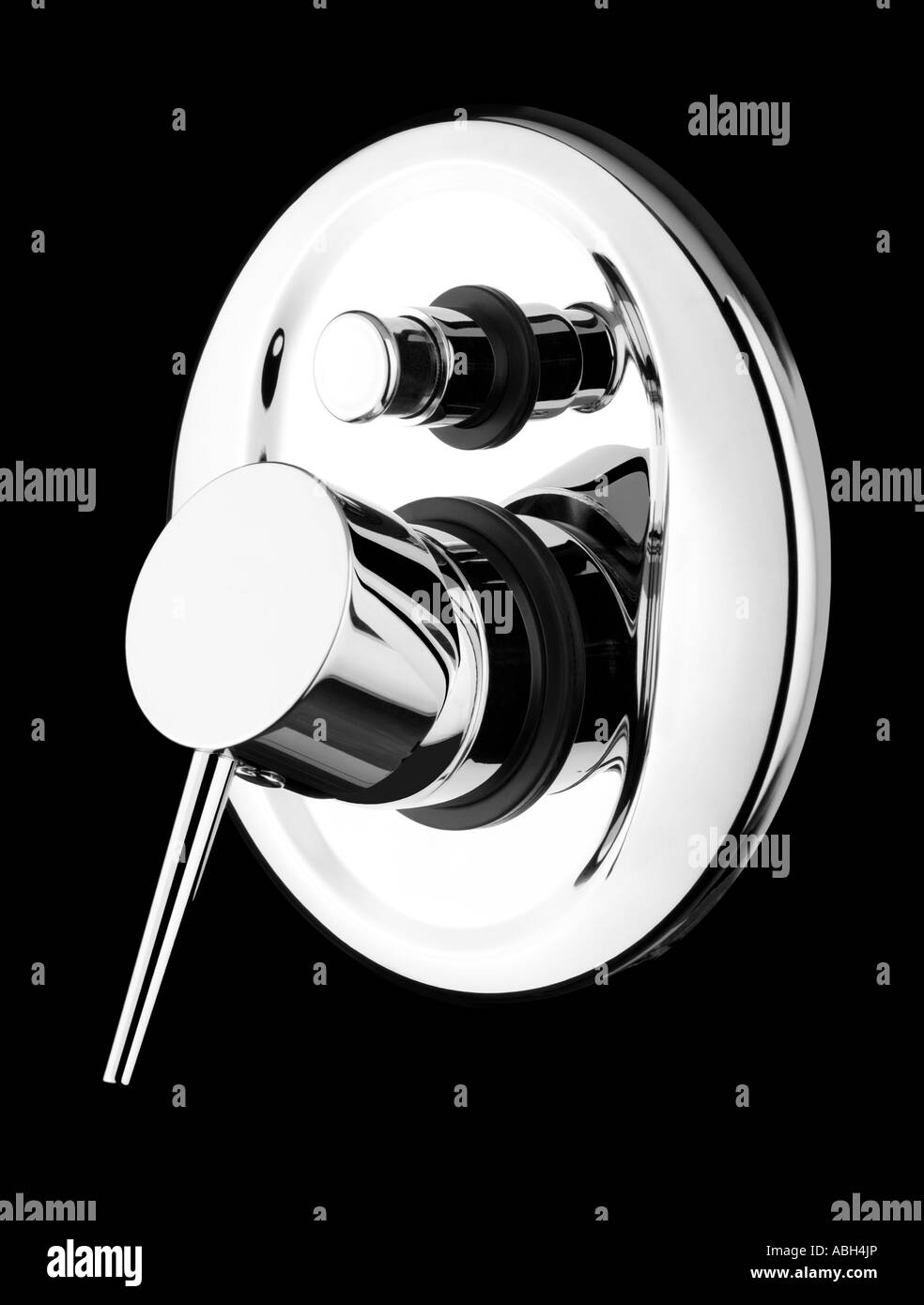 Douche, pomme de douche, robinet de commande, tapez sur,,fawcet Banque D'Images