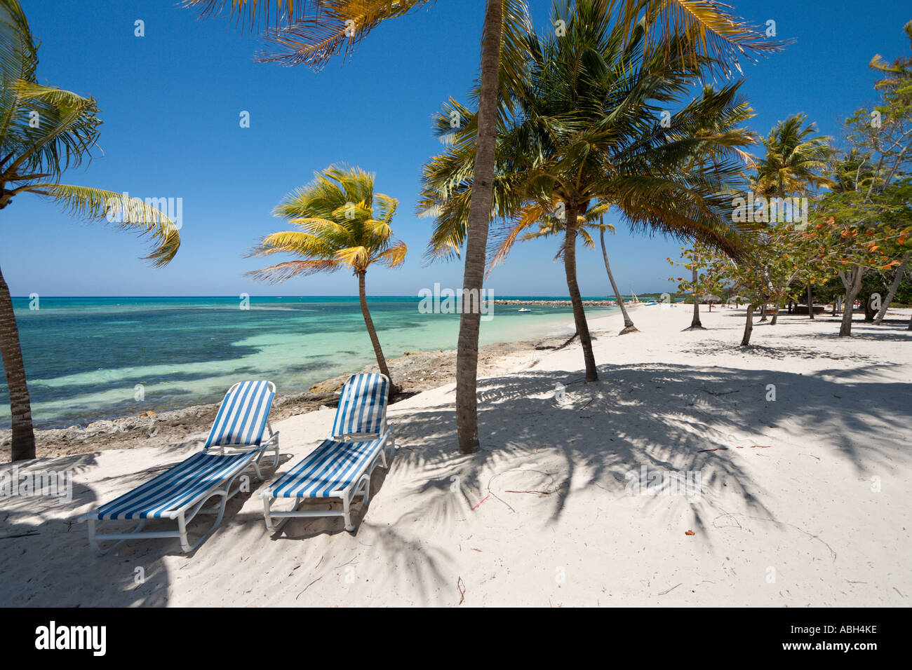 Playa Guardalavaca, Guardalavaca, Holguin, Cuba, Caraïbes Banque D'Images