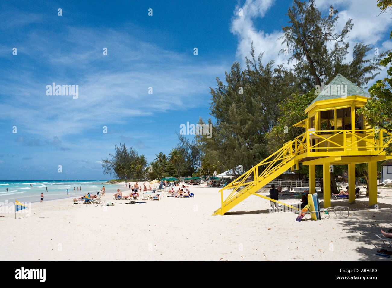 Rockley Beach, Côte Sud, Barbade, Petites Antilles, Antilles, Caraïbes Banque D'Images