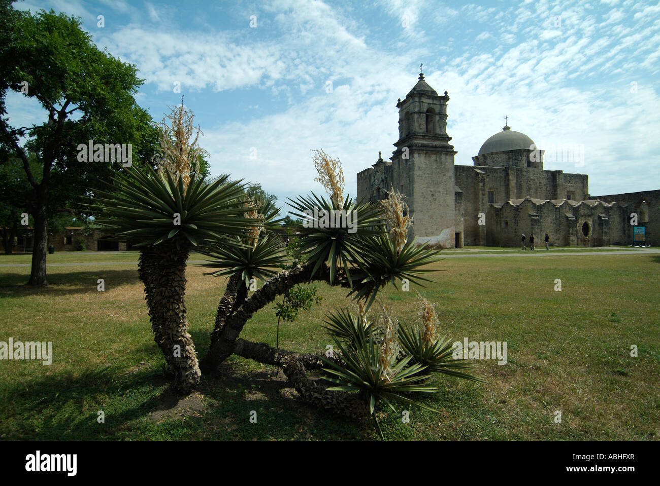 Mission espagnole l'église San José, 1720 Banque D'Images