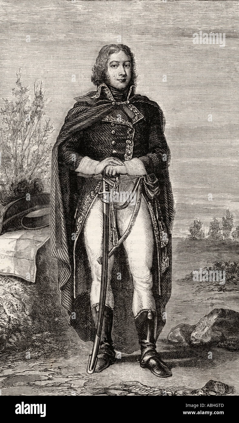 Louis Lazare Hoche, 1768 - 1797. Général français pendant les guerres révolutionnaires françaises Banque D'Images