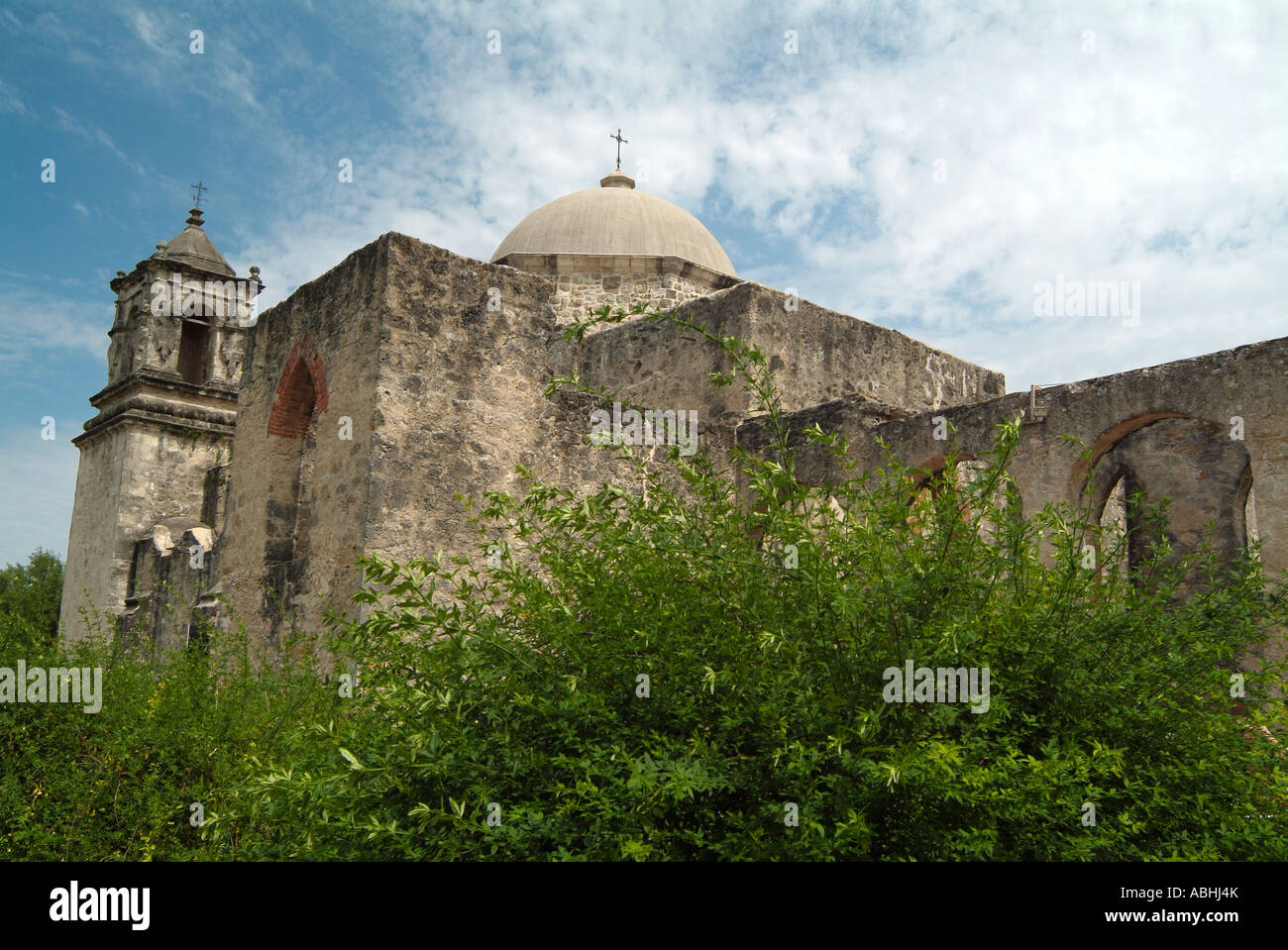 Mission espagnole l'église San José, 1720 Banque D'Images