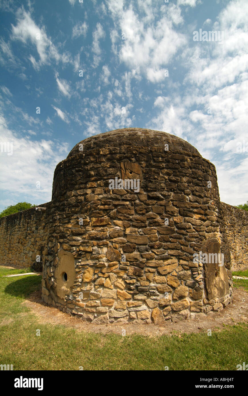 Mission espagnole l'église San José, 1720 Banque D'Images