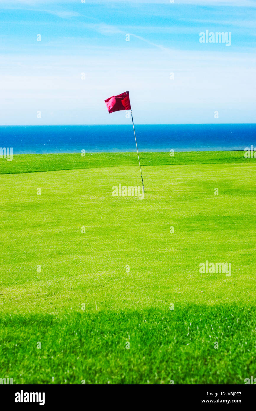 Parcours de golf Banque D'Images