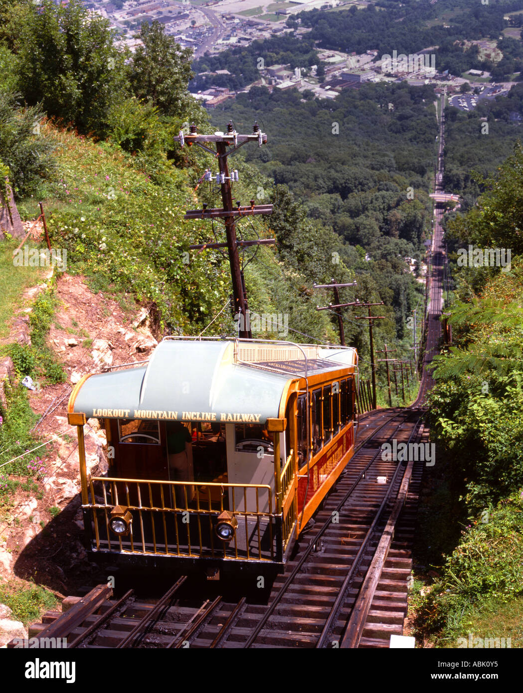 Lookout Mountain Incline Railway - Chattanooga, Tennessee USA Photo Stock -  Alamy