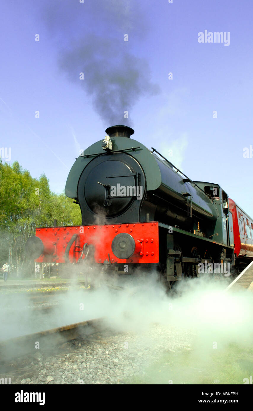 Locomotive à vapeur 3 Banque D'Images