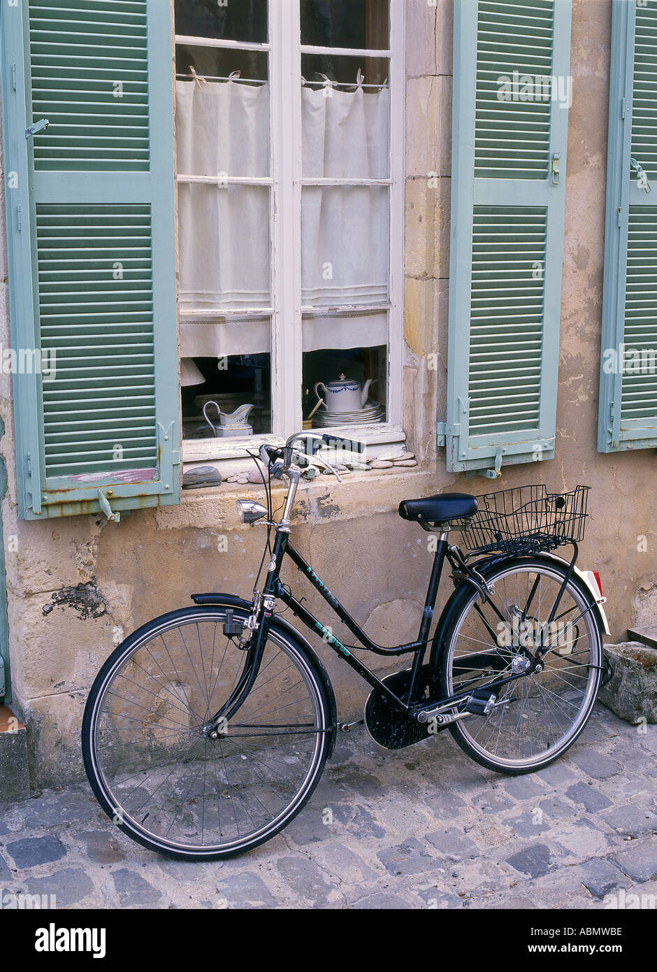 Village de Saint Martin de l'île de Ré Charente Maritime France Banque D'Images