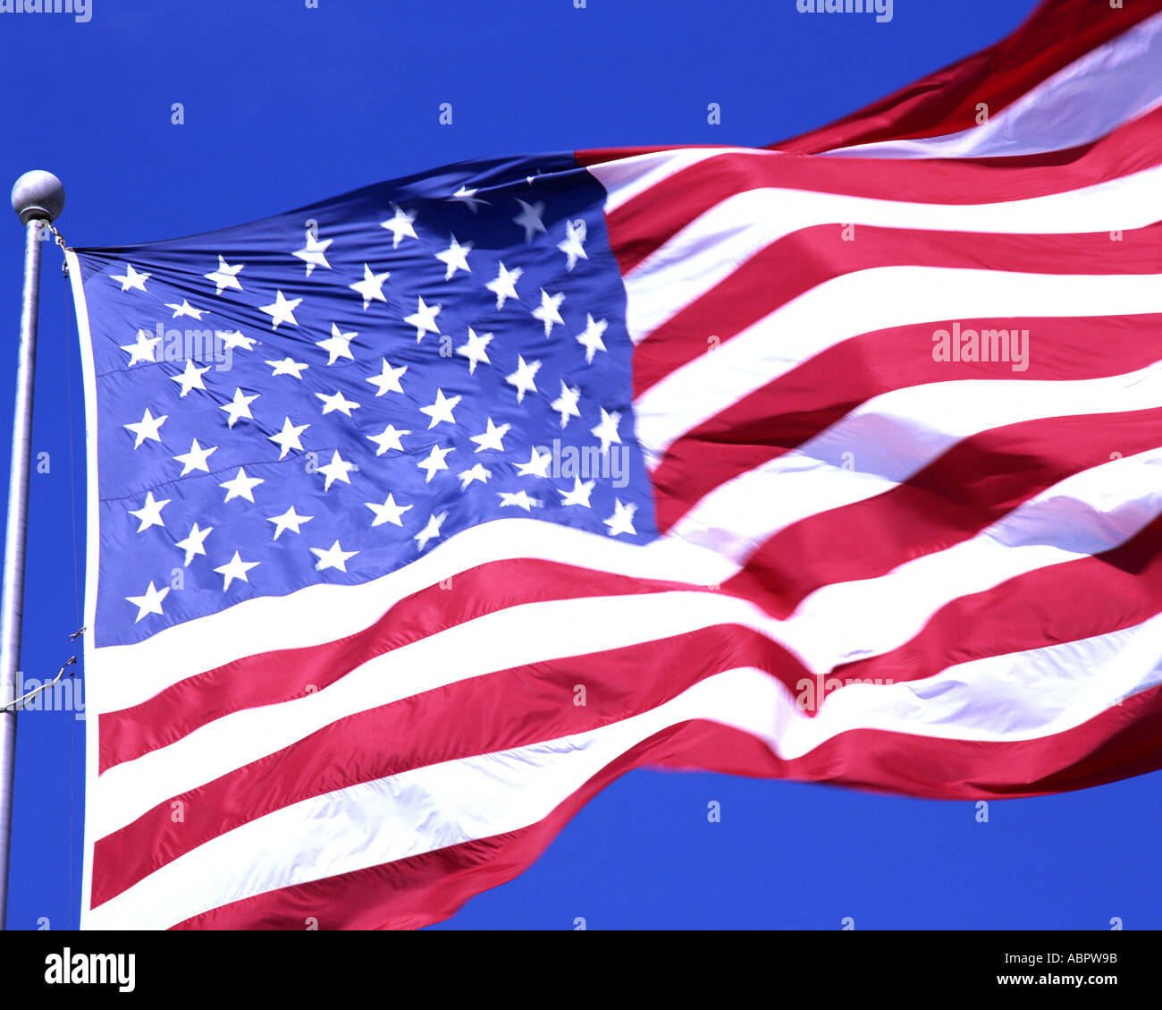 USA : Stars and Stripes Banque D'Images