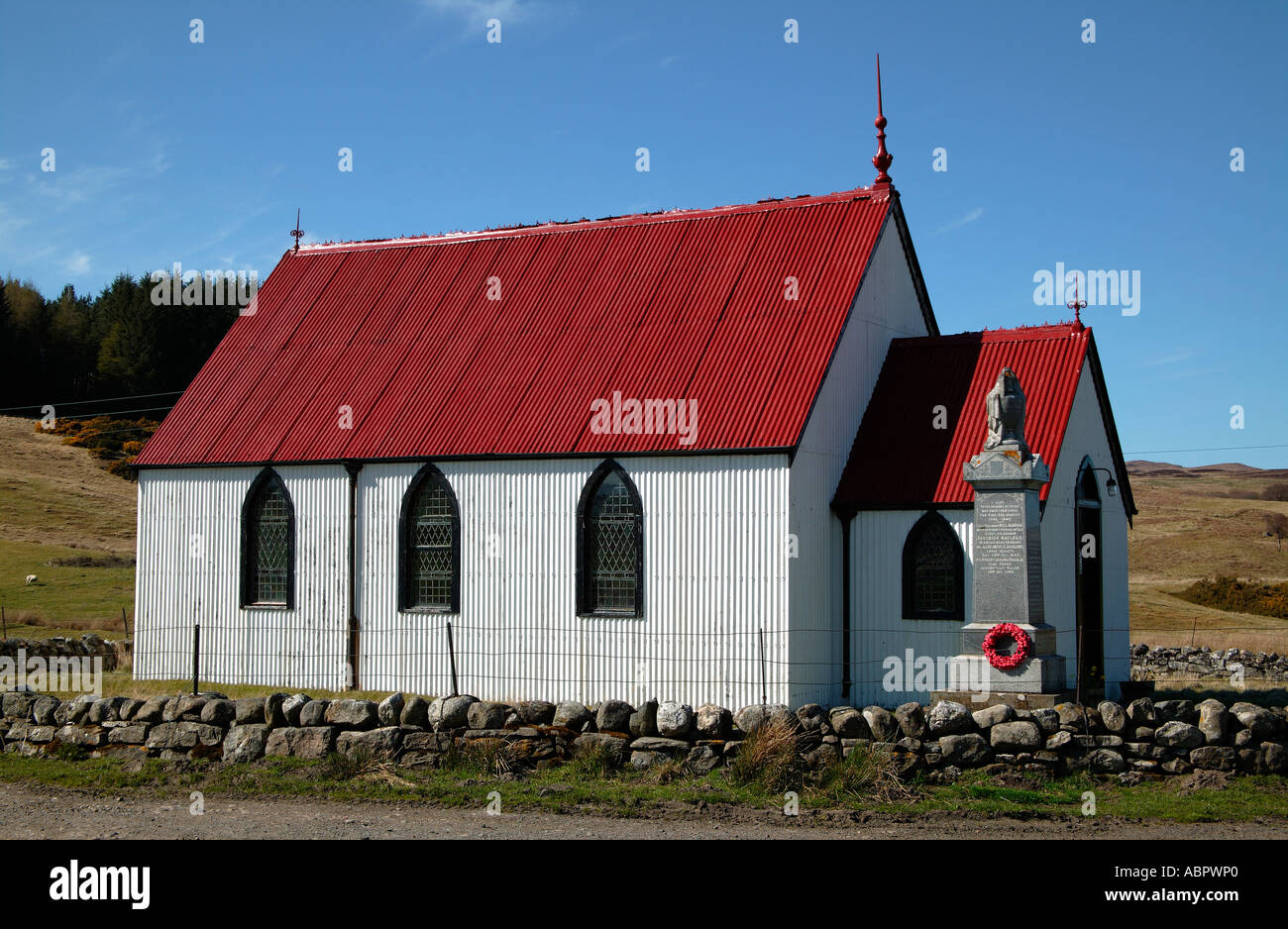 Syre Kirk, Sutherland, Highlands, Scotland North Banque D'Images