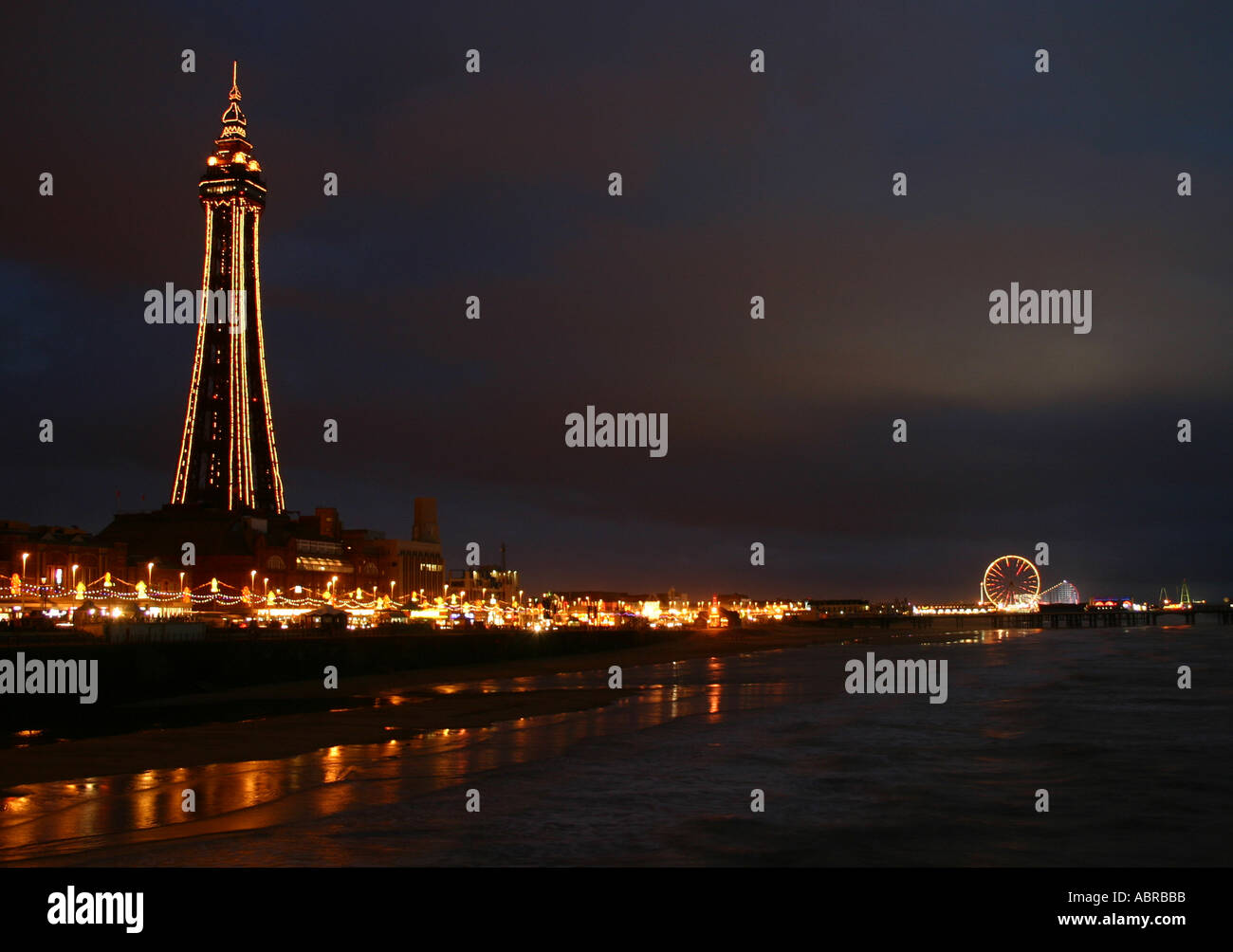 Illuminations de Blackpool Banque D'Images