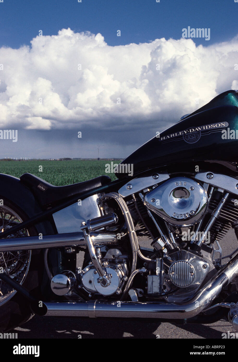 Harley davidson oldtimer Banque de photographies et d’images à haute ...