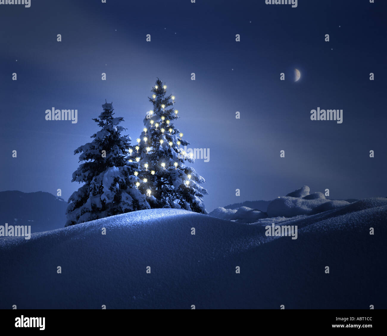 DE - La Bavière : l'hiver dans l'Allgäu Banque D'Images